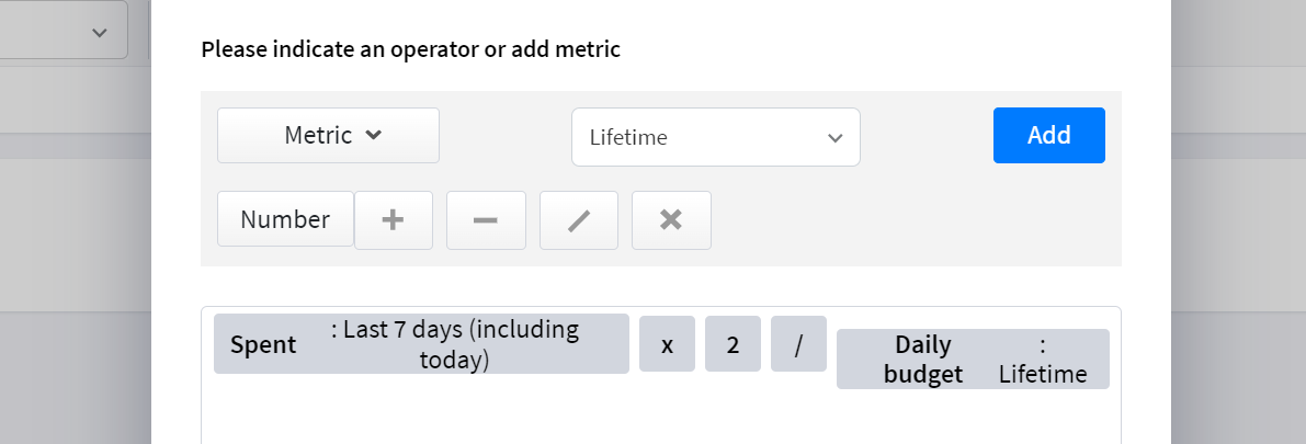 tracking custom metrics