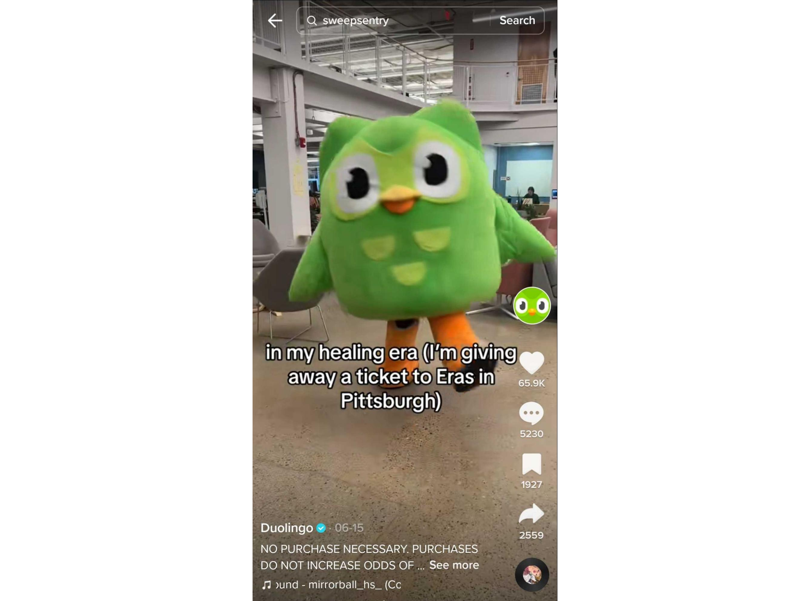 Duolingo's TikTok